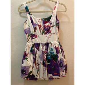 Jack by B.B. Dakota Floral Peplum Dress | Multicolored Floral | XS